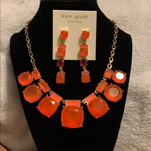 Kate Spade necklace and earrings